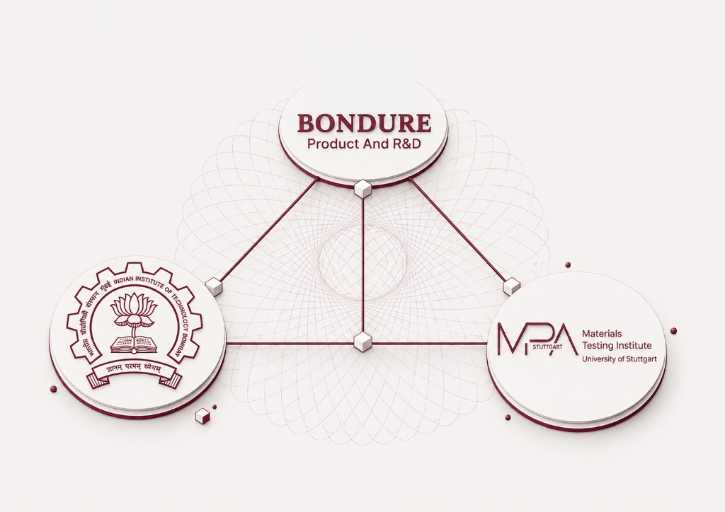 Bondure research partnerships with IIT Bombay and MPA University of Stuttgart